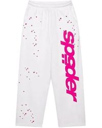 Sp5der - Logo Track Pants - Lyst