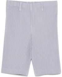 Homme Plissé Issey Miyake - プリーツ ショートパンツ - Lyst