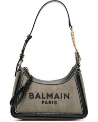 Balmain - Logo-print B-army Shoulder Bag - Lyst