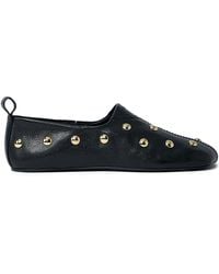 Chloé - Rita Studded Slip-On Ballet Flats - Lyst