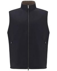 Paul & Shark - Gilet Boutonné - Lyst