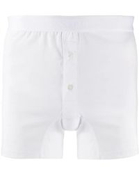 Sunspel - Shorts Mit Knöpfen - Lyst