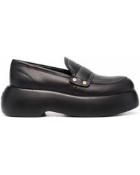 Agl Attilio Giusti Leombruni - Slip-On Leather Loafers - Lyst