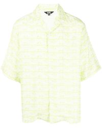 Gcds - Printed Short-Sleeve Shirt - Lyst
