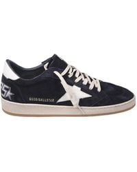 Golden Goose - Ball Star Leather Sneakers - Lyst