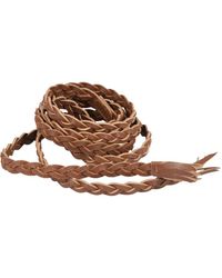 FEDERICA TOSI - Leather Belt - Lyst