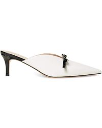 Twinset - 60Mm Faux-Leather Mules - Lyst