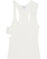 Courreges - 90's Ribbed Tank Top - Lyst