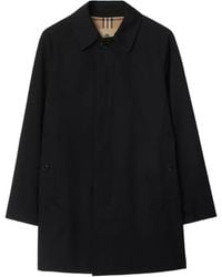 Burberry - Cotton Camden Heritage Short Car Coat - Lyst