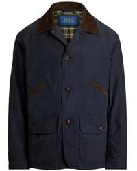 Polo Ralph Lauren - Veste À Col En Velours Côtelé - Lyst