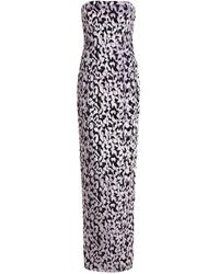 16Arlington - Minelli Devore Strapless Midi-Jurk - Lyst