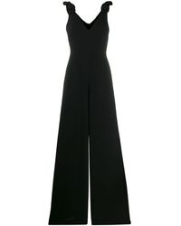 Zimmermann Bow Detail Jumpsuit - Black