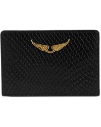 Zadig & Voltaire - Porte-Cartes Souple Zv Pass - Lyst