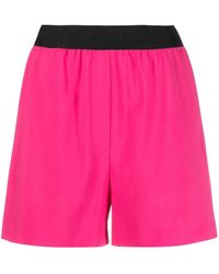 MSGM - Shorts Met Logoband - Lyst