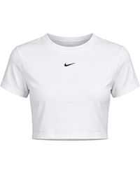 Nike - T-Shirt Crop Chill Knit - Lyst