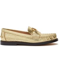 Odissi - Kali Decorative Leather Loafers - Lyst