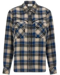 P.A.R.O.S.H. - Chemise Cowboy À Détails De Clous - Lyst