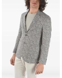 Corneliani - Printed Single-Breasted Jacket - Lyst