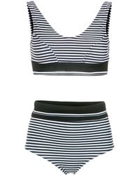 Amir Slama - Printed Hot Pants Bikini Set - Lyst