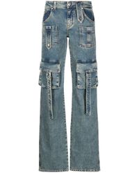 Blumarine - Straight-leg Cargo Jeans - Lyst