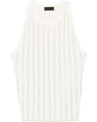 Liu Jo - Top mit Strass - Lyst