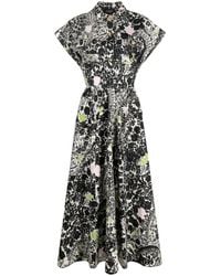 Giambattista Valli - Chemisier Con Stampa - Lyst