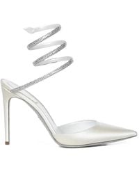 Rene Caovilla - Cleo Crystal-Embellished Pumps - Lyst