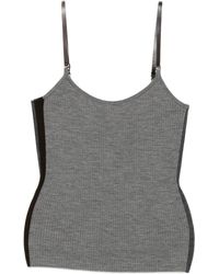 JNBY - Wool Camisole Knitted Vest - Lyst