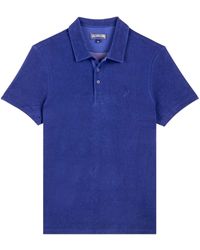 Vilebrequin - Logo-embroidered Terry-cloth Polo Shirt - Lyst