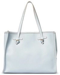 Gianni Chiarini - Large Marcella Pebbled Leather Shoulder Bag - Lyst