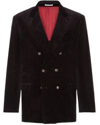 Brunello Cucinelli - Cotton-Cashmere Corduroy Deconstructed Blazer - Lyst