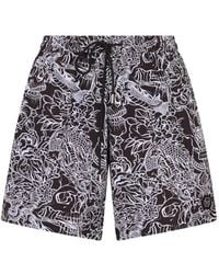 Philipp Plein - Swimming Shorts Skull All-Over - Lyst