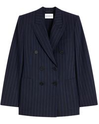 Givenchy - Blazer A Rayas Diplomáticas - Lyst