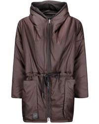 KIMO NO-RAIN - Sahariana Hooded Jacket - Lyst