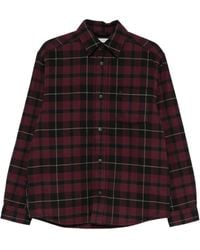 Carhartt - Chaqueta De Cuadros Con Botones - Lyst