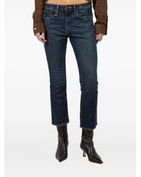 R13 - Faded-Wash Cotton Jeans - Lyst