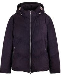 Brunello Cucinelli - Zip-Up Hooded Jacket - Lyst