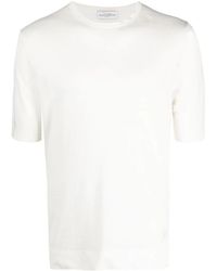 Ballantyne - Short-Sleeved Linen T-Shirt - Lyst