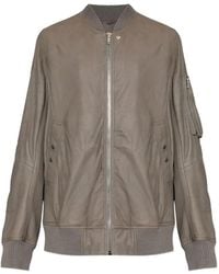 Rick Owens - Classic Flight Leather Jacket - Lyst