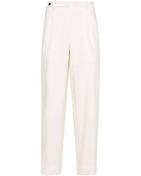 Brioni - Pleat-detail Tailored Trousers - Lyst