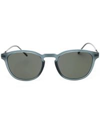 Zeiss - Round-Frame Tortoiseshell-Effect Sunglasses - Lyst