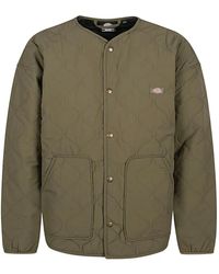 Dickies - Logo-Detail Quilted Jacket - Lyst