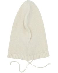 VIETTI MERCHANDISE - Drawstring Cashmere Balaclava - Lyst