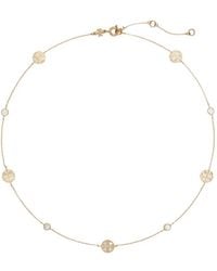 Tory Burch - Icon Mother-Of-Pearl Necklace - Lyst
