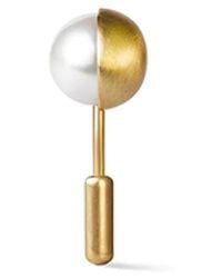 Shihara - Half Pearl Earring 90° - Lyst