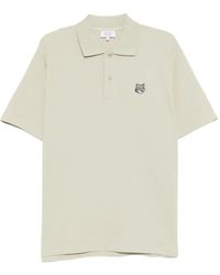Maison Kitsuné - Fox Head Logo Polo Shirt - Lyst