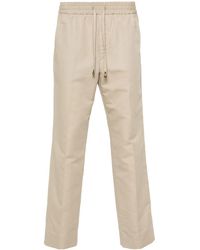 Brioni - Pantalones Chinos Ajustados De Talle Medio - Lyst