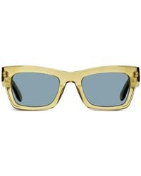 Ferragamo Eyewear - Cat-Eye Rectangle-Frame Sunglasses - Lyst