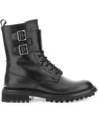 Church's - Double-Buckle Lace-Up Boots - Lyst