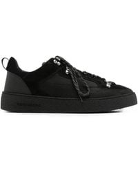 DSquared² - Panelled Lace-Up Sneakers - Lyst